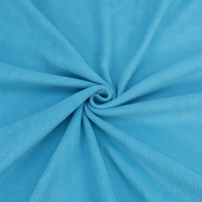 Ткань на отрез флис 4540 цвет Голубой 130 гр (двусторонний)