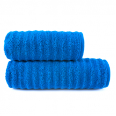 Полотенце велюровое Shockwave 70/130 см цвет синий