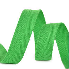 Лента киперная 10 мм хлопок 2.5 гр/см цвет F239 зеленый