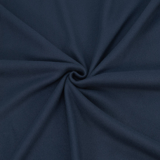 Ткань на отрез флис 130 гр цвет Синий (двусторонний)