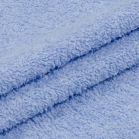 Махровая ткань 220 см 380гр/м2 цвет голубой