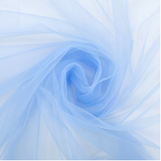 Еврофатин мягкий матовый Hayal Tulle HT.S 300 см цвет 26 бледно-голубой