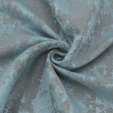 Портьерная ткань на отрез 150 см Мрамор 10 цвет мята