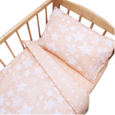 Постельное белье в детскую кроватку из бязи 115 простыней на резинке
