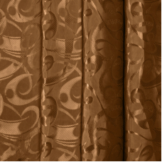 Маломеры портьерная ткань 150 см 10-2 цвет коричневый 1,7 м