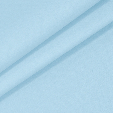 Мерный лоскут на отрез поплин гладкокрашеный 115 гр/м2 220 см цвет голубой