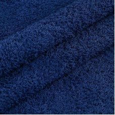 Махровая ткань 220 см 430гр/м2 цвет синий