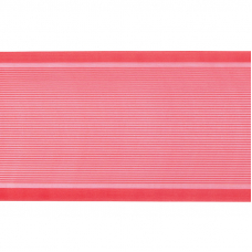 Лента для бантов ширина 80 мм (25 м) цвет красный