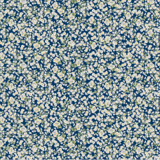 Ткань на отрез перкаль 150 см 13147/4 Романтика цвет синий