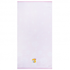 Полотенце махровое Sunvim 07-77 Русалочка 50/90 см цвет розовый
