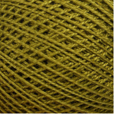 Нитки для вязания Ирис 100% хлопок 25 гр 150 м цвет 4506 зеленый