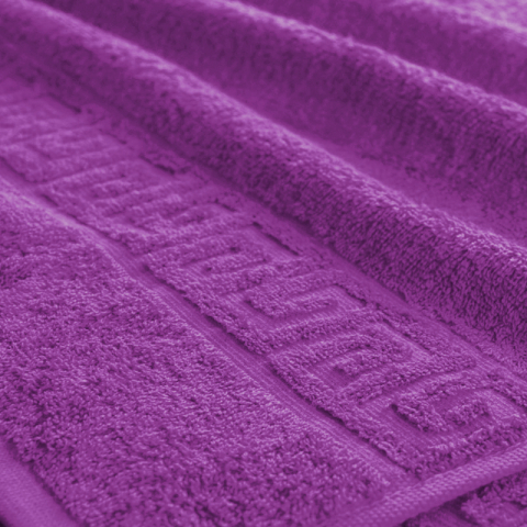 Полотенце махровое Туркменистан 70/135 см цвет Фиолетовый