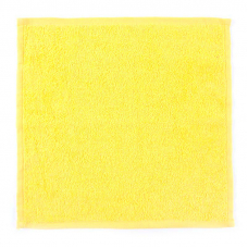 Салфетка махровая цвет 1075 лимонный 30/30 см