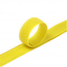 Лента-липучка 25 мм 25 м цвет F110 (109) желтый