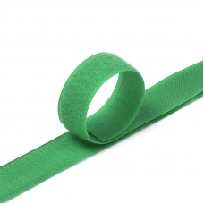 Лента-липучка 25 мм 25 м цвет F258 зеленый