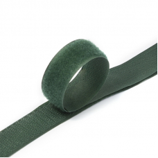 Лента-липучка 25 мм 25 м цвет F273 зеленый