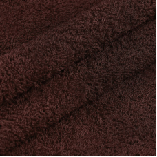 Махровая ткань 220 см 430гр/м2 цвет темно-коричневый