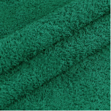 Махровая ткань 220 см 430гр/м2 цвет темно-зеленый