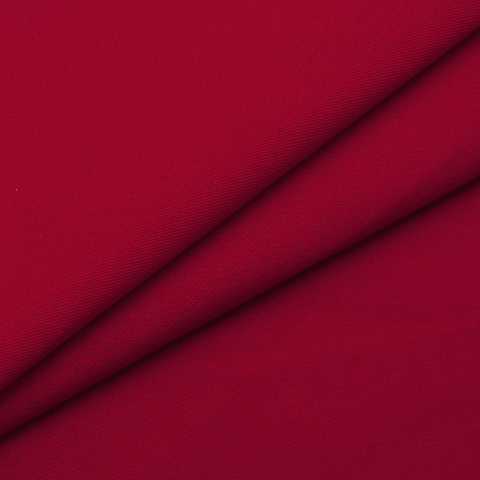 Мерный лоскут саржа 12с-18 цвет красный