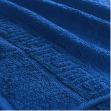 Полотенце махровое Туркменистан 40/70 см цвет синий COBALT BRIGHT
